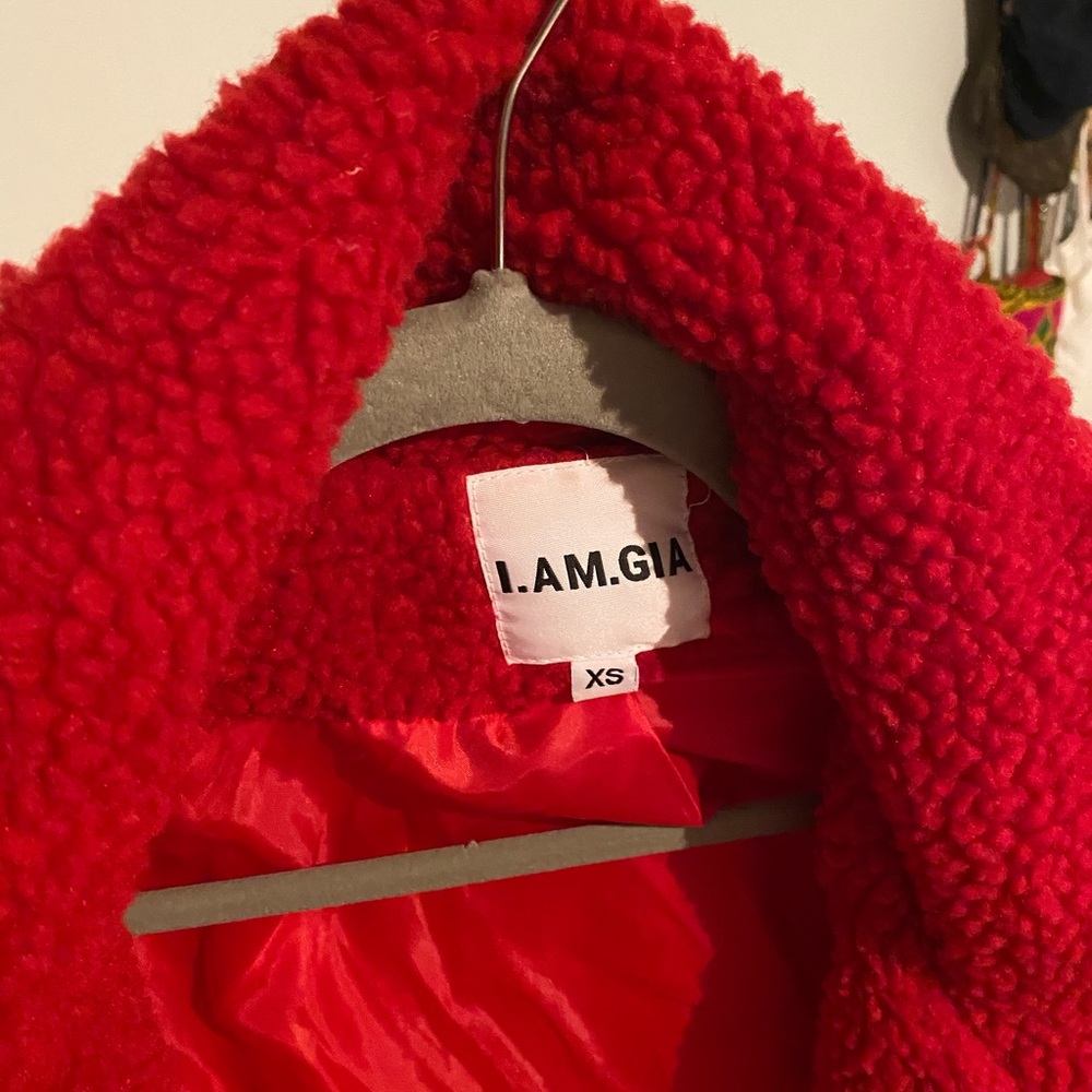 Big Red Teddy Jacket - image 2